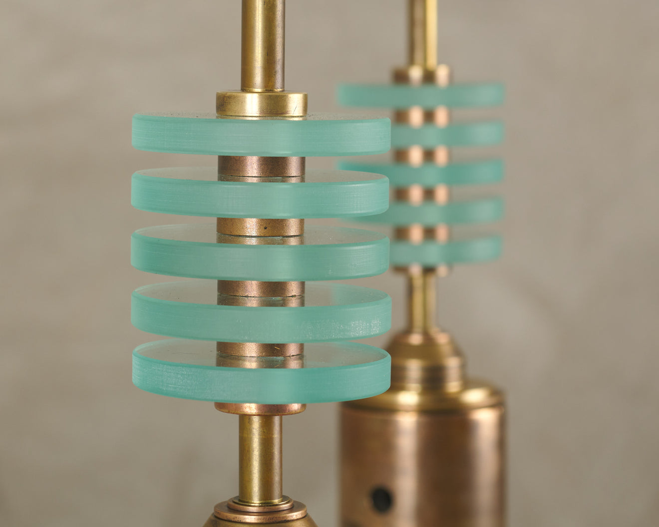 PAIR OF PUMP LAMPS BY GIANNI VALLINO